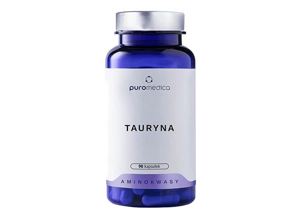 Puromedica Tauryna suplement diety 90 kaps. - witaminy i minerały