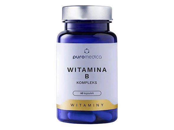 Puromedica Witamina B Kompleks suplement diety 60 kaps. - witaminy i minerały