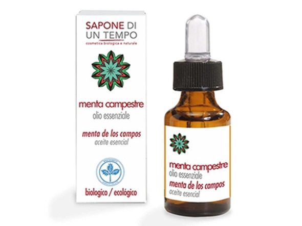 Sapone di un Tempo Olejek eteryczny Bio z Mięty Polnej 15 ml - olejki