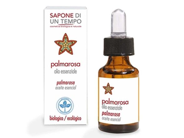 Sapone di un Tempo Olejek eteryczny Bio z Palmarosa 15 ml - olejki