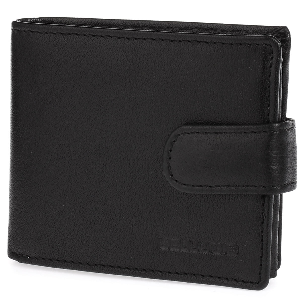 Portfel męski skórzany Bellugio czarny