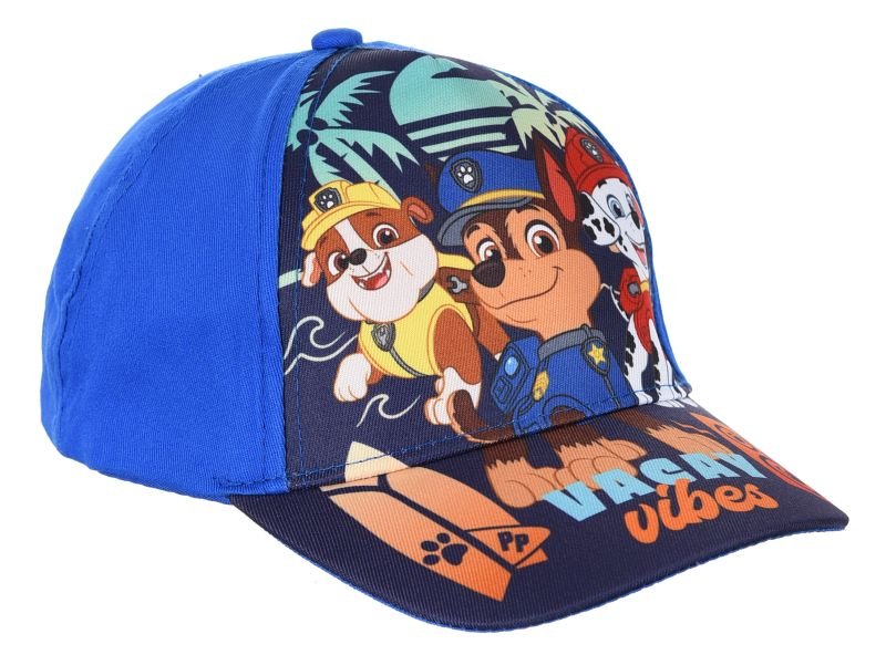 Czapka z daszkiem , bawełna, Paw Patrol . Rozmiar 54 cm .