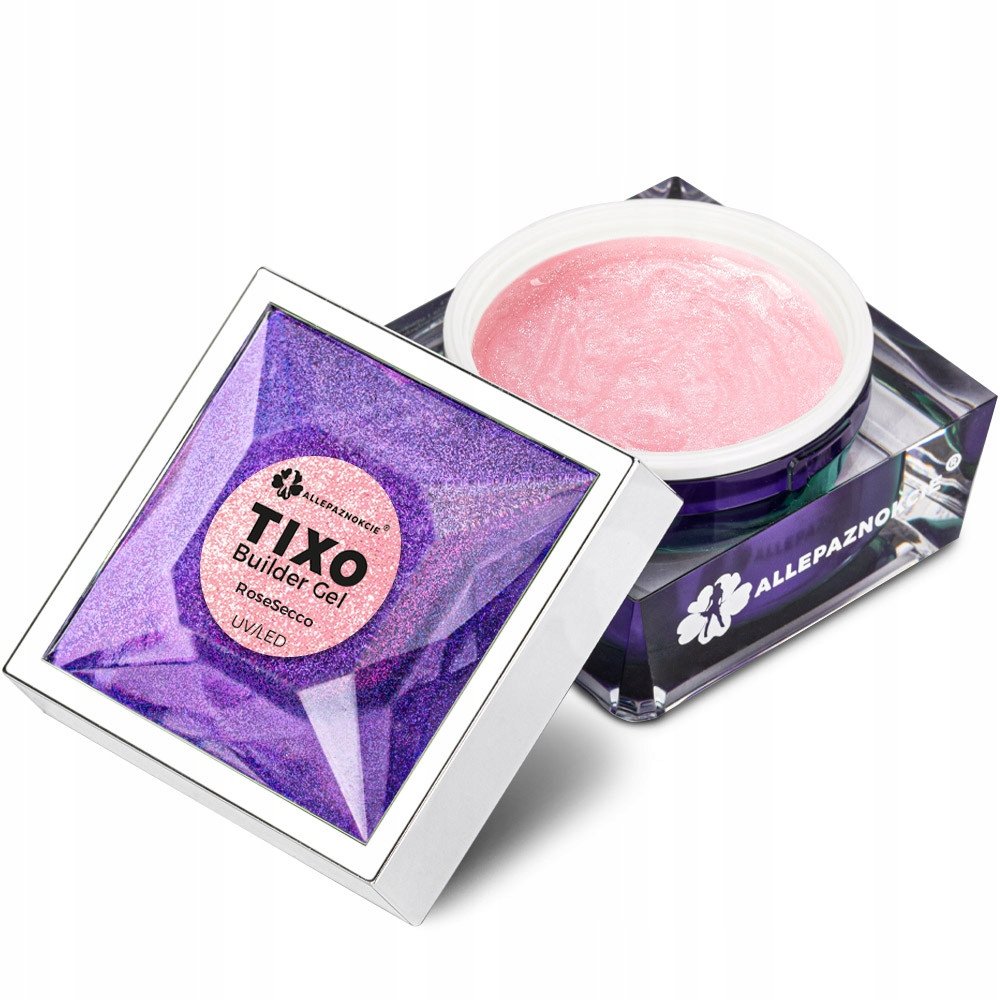 Allepaznokcie Żel budujący z tiksotropią Tixo Builder Gel RoseSecco 50g