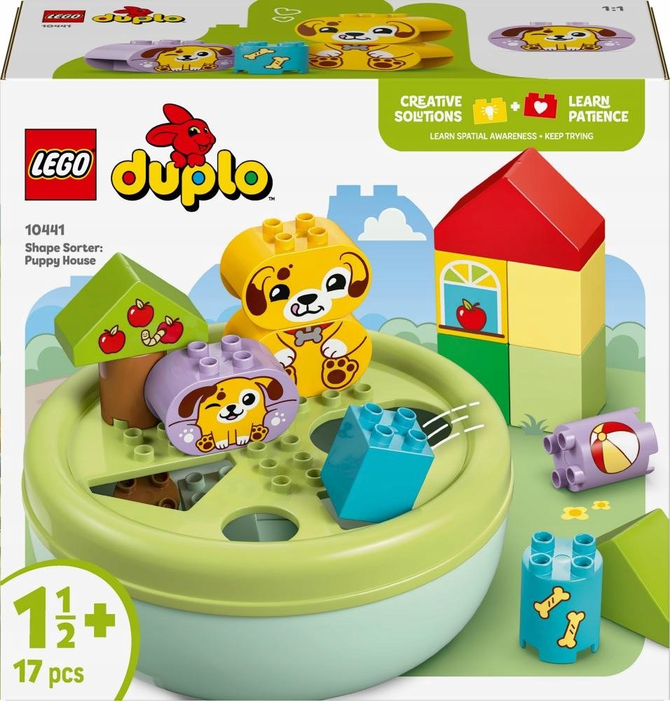 LEGO Duplo - Pieski Dom Szczeniaków Szczeniaczki ZESTAW LEGO PREZENT DLA CHŁOPCA DZIEWCZYNKI DZIECI