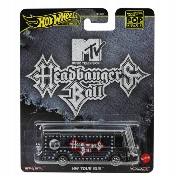 MTV Headbangers HW Tour Bus Hot Wheels Premium 1:64