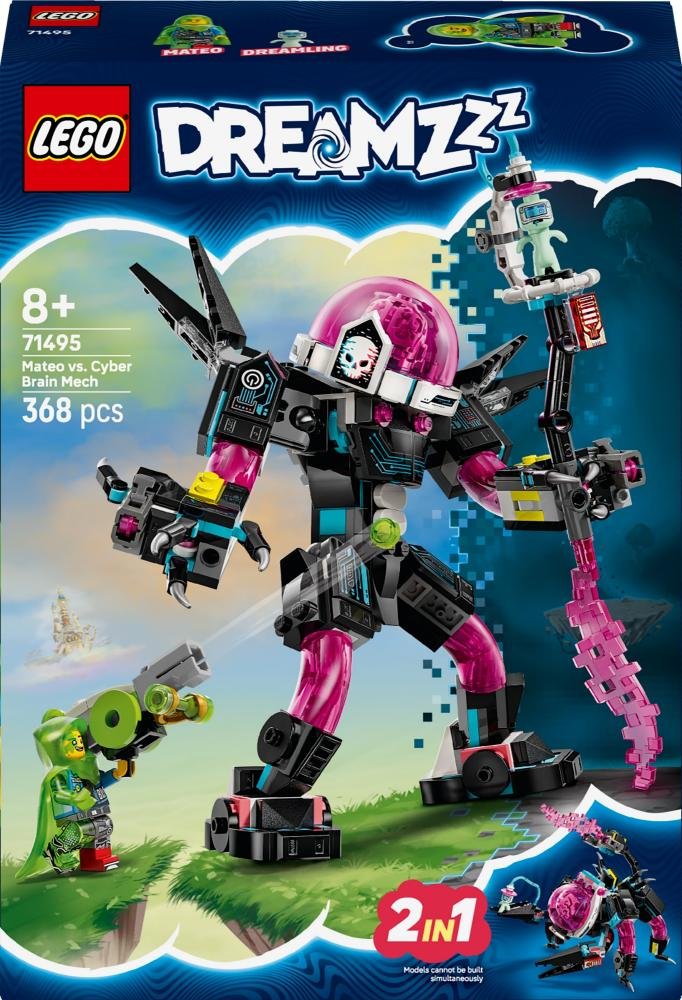 LEGO DREAMZzz - Mateo vs Robot mech Cybermózgowca ZESTAW LEGO PREZENT DLA CHŁOPCA DZIECI