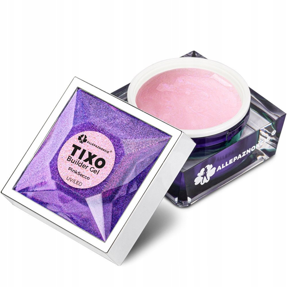 Allepaznokcie Żel budujący z tiksotropią Tixo Builder Gel PinkSecco 50g