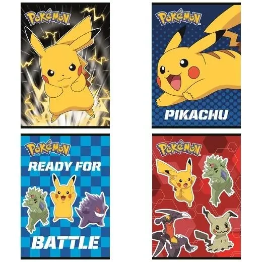 Zeszyt A5/32K kratka Pokemon (15szt) - ST-MAJEWSKI