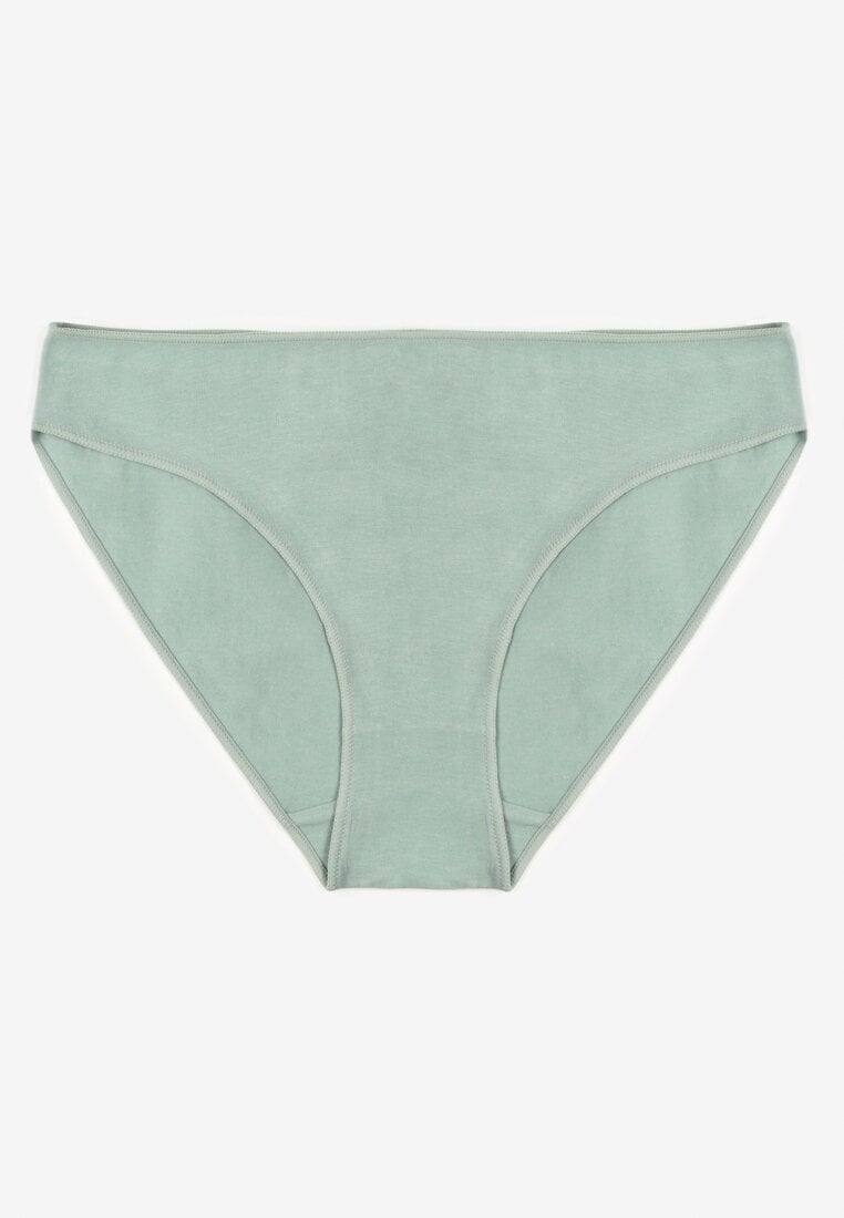 Jasnozielone Bawełniane Majtki Figi Silantta