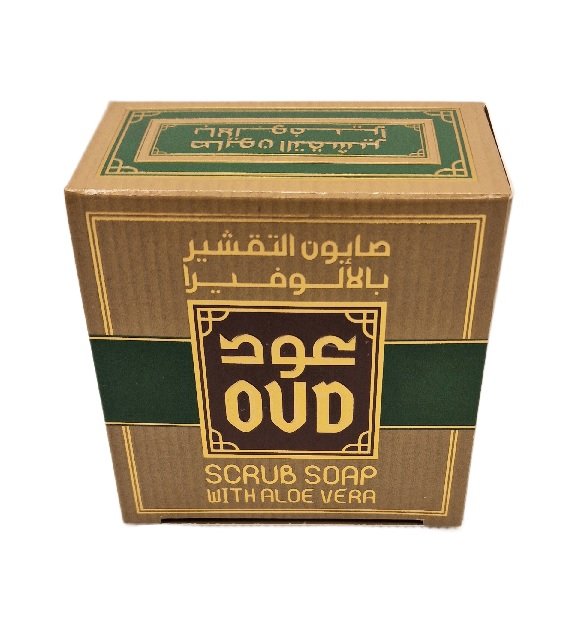 Oud Luxury, Scrub Mydło Peelingujące Z Aloesem Z Dubaju, 125g