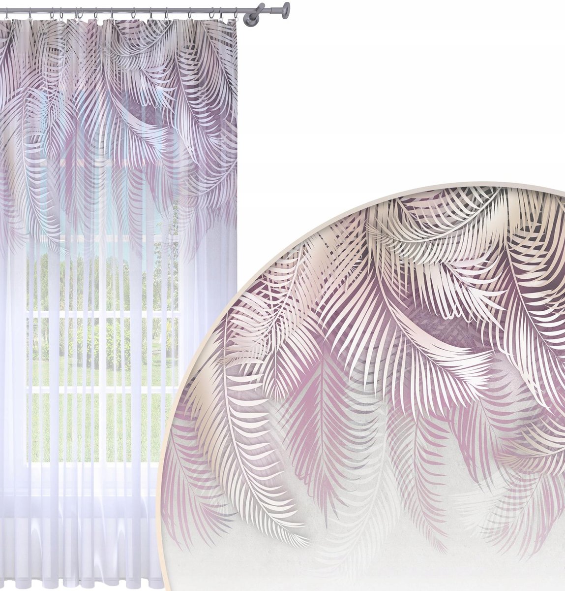 FIRANA GOTOWA 140x250 WOAL BARWIONA WZÓR NA ŻABKI 197