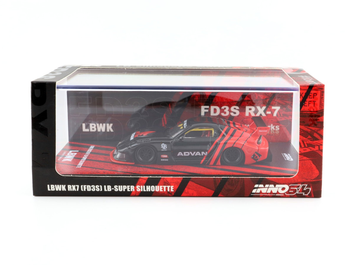INNO64 Mazda LBWK RX-7 (FD3S) Super Silhouette Advan