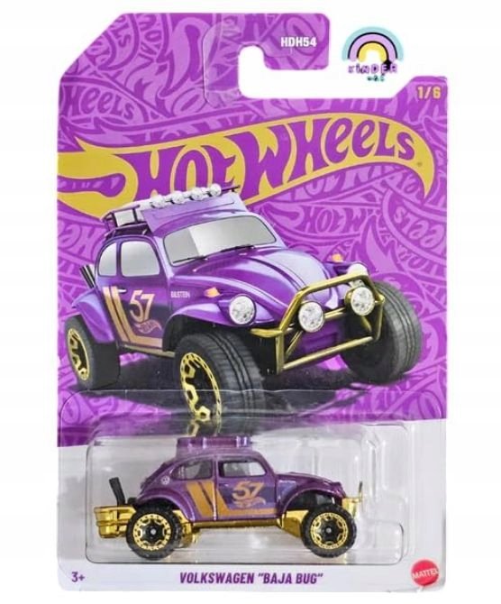 HOT WHEELS AUTKO PEARL&CHROME VOLKSWAGEN BAJA BUG