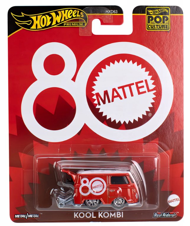 KOOL KOMBI MATTEL 80th ANNIVERSARY Hot Wheels Premium 1:64