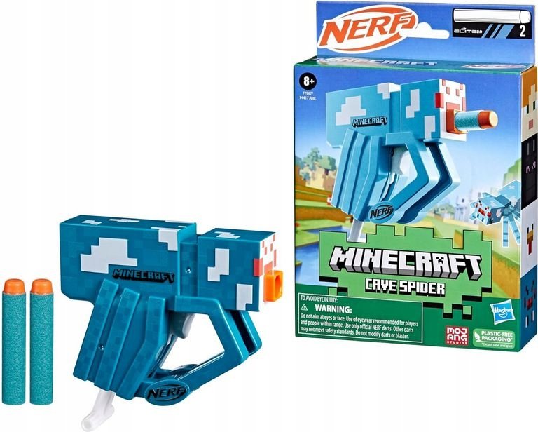 NERF MINECRAFT CAVE SPIDER