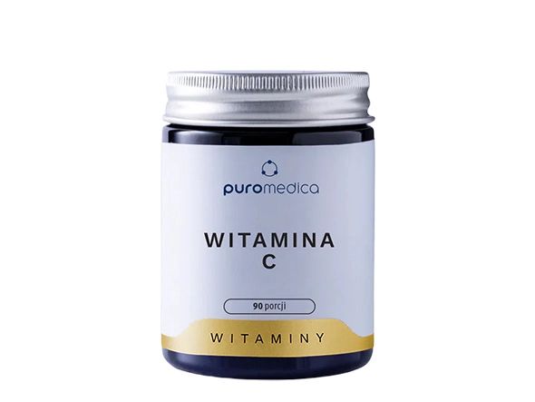 Puromedica Witamina C 90 porcji suplement diety 90 g - witaminy i minerały