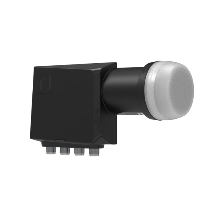Inverto N-ULTRA-QDL412-IDLT konwerter LNB 10,7 - 11,7 GHz Czarny, Szary