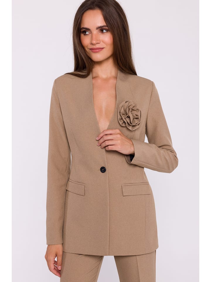 Stylove Blezer w kolorze beżowym