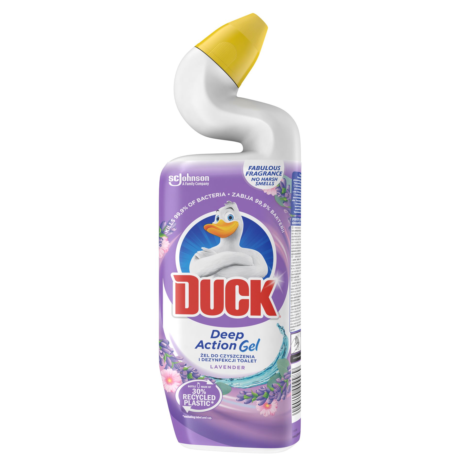 Żel do czyszczenia toalet Duck Deep Action Gel Lavender 750ml