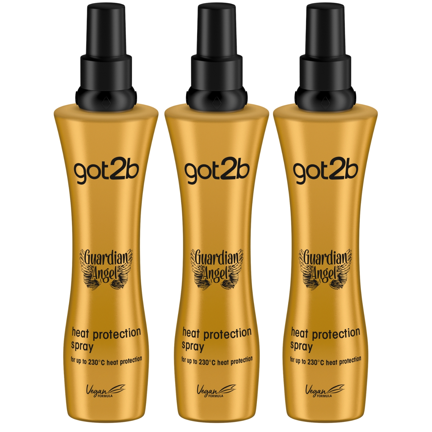 Zestaw termoochronnych odżywek do włosów w sprayu 3x200ml Syoss