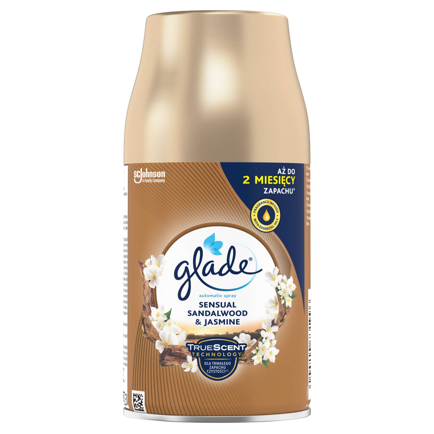 Wkład do odświeżacza jaśmin i drzewo sandałowe GLADE Automatic Spray 269 ml