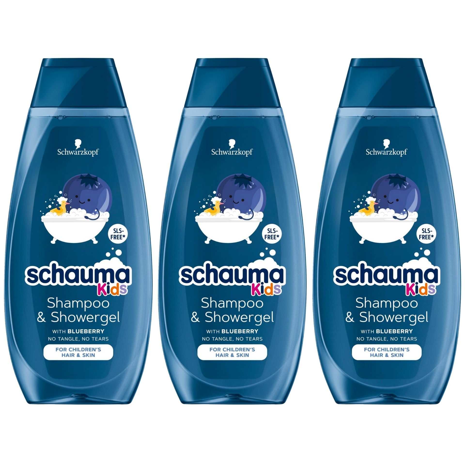 Odżywczy szampon dla chłopców Schauma Kids Schauma 3 sztuki