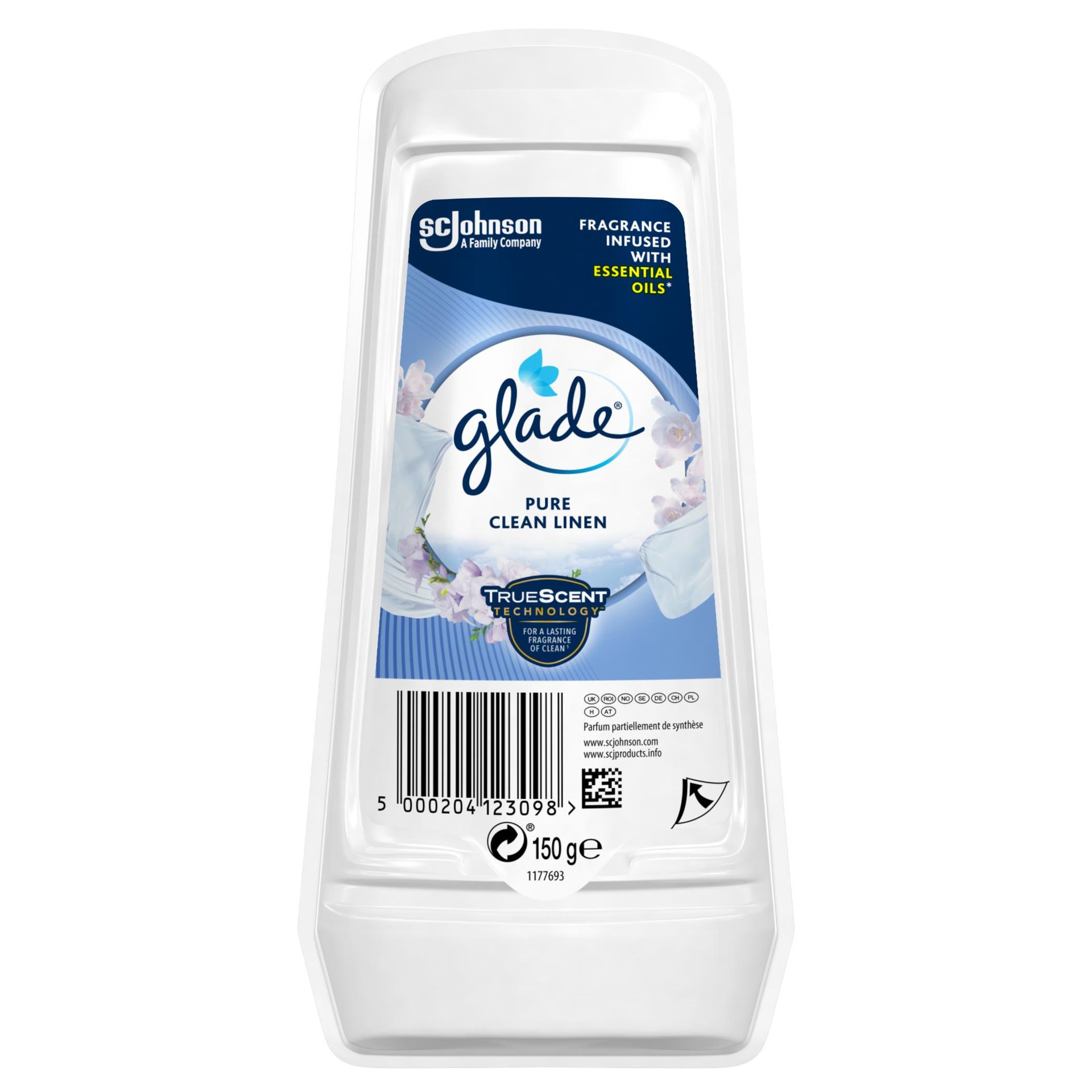 Odświeżacz powietrza w żelu Glade Pure Clean Linen 150g