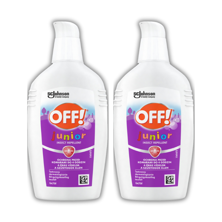 SC Johnson OFF! Żelowy repelent przeciw komarom dla dzieci powyżej 2. roku życia OFF! Junior Gel 2x100 ml
