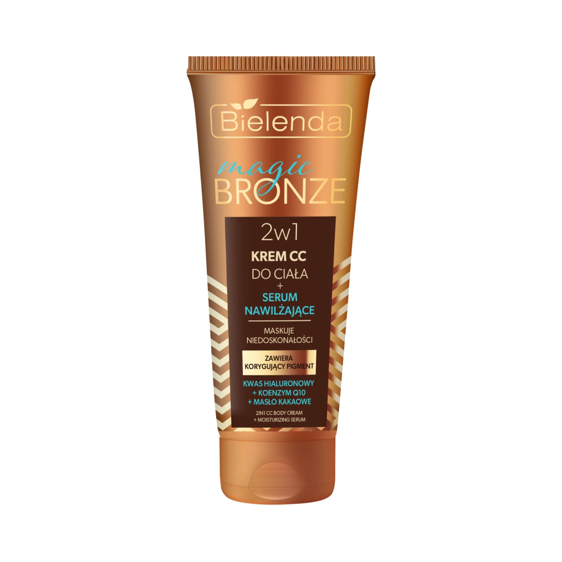 Bielenda Magic Bronze 2w1 Krem CC do Ciała + Serum Nawilżające 150ml