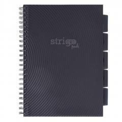 Kołozeszyt Pads A4100k kratka Basic szary