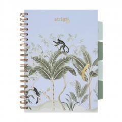 Kołozeszyt Pads B5100k kratka Afryka pastel nieb