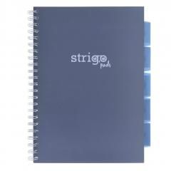 Kołozeszyt Pads A4100k kratka Pastel granatowy