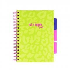 Kołozeszyt Pads A5100k linia Neon zielony