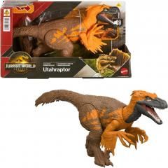 Jurassic World Wild Roar Utahraptor - figurka