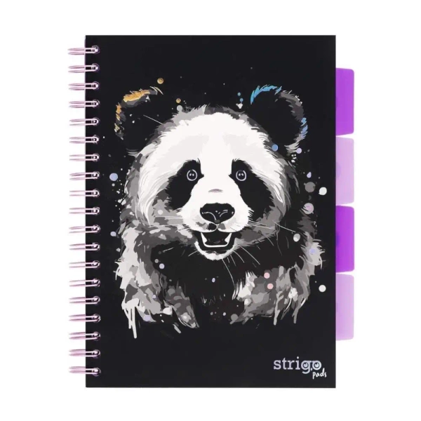 Kołozeszyt Pads B5/100K linia Panda - Strigo