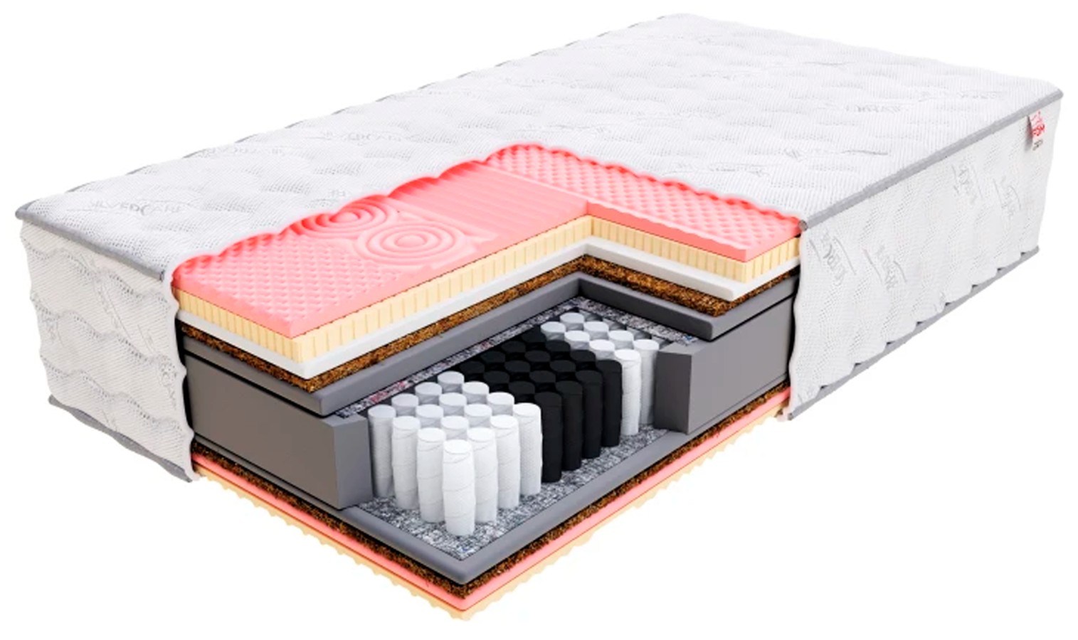 Materac multipocketowy CALYPSO - 180 x 200