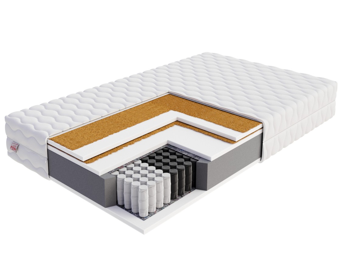 Materac kieszeniowy FAMILY MAX DOUBLE - 80 x 200