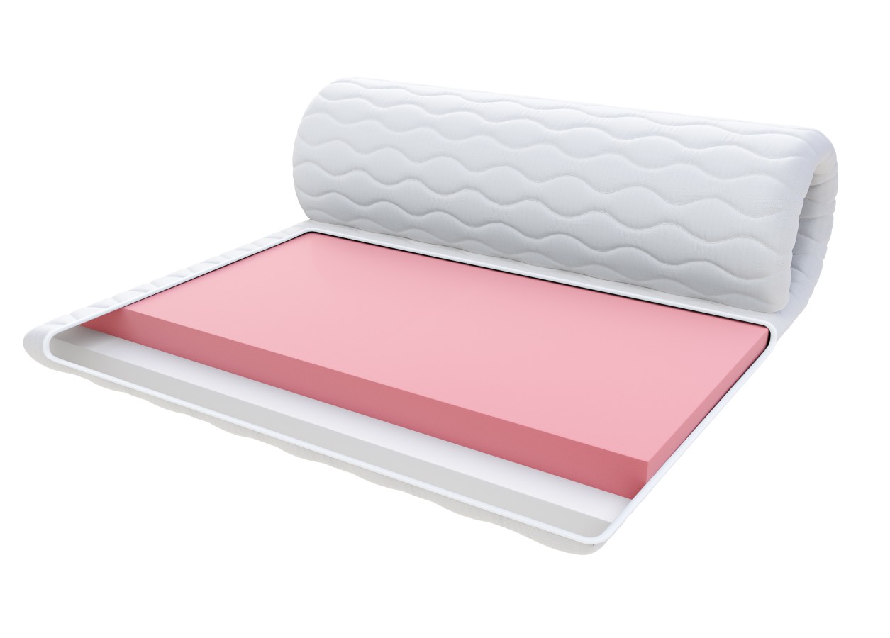 Nakładka na materac PIANKA VISCO 9 cm Dwustronna nakładka z pianką VISCO - 140 x 200 - 9 cm