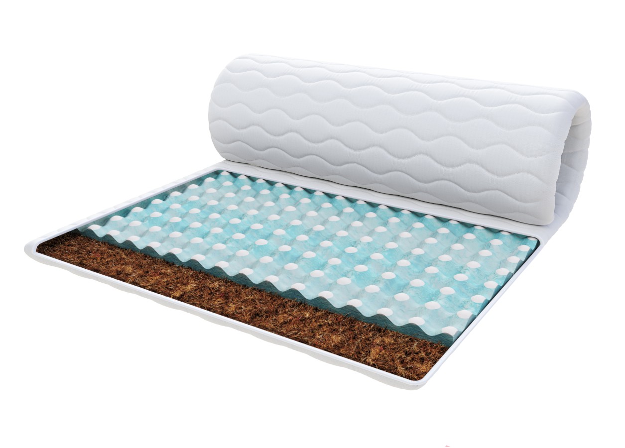 Nakładka na materac MALTA PIANKA KOKOS Twarda nakładka dla alergików - 140 x 200 - 5 cm