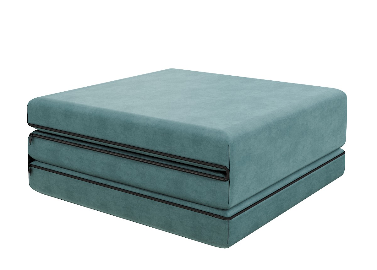 Materac turystyczny 80x200x9 rozkładany Kolor: Turkusowy