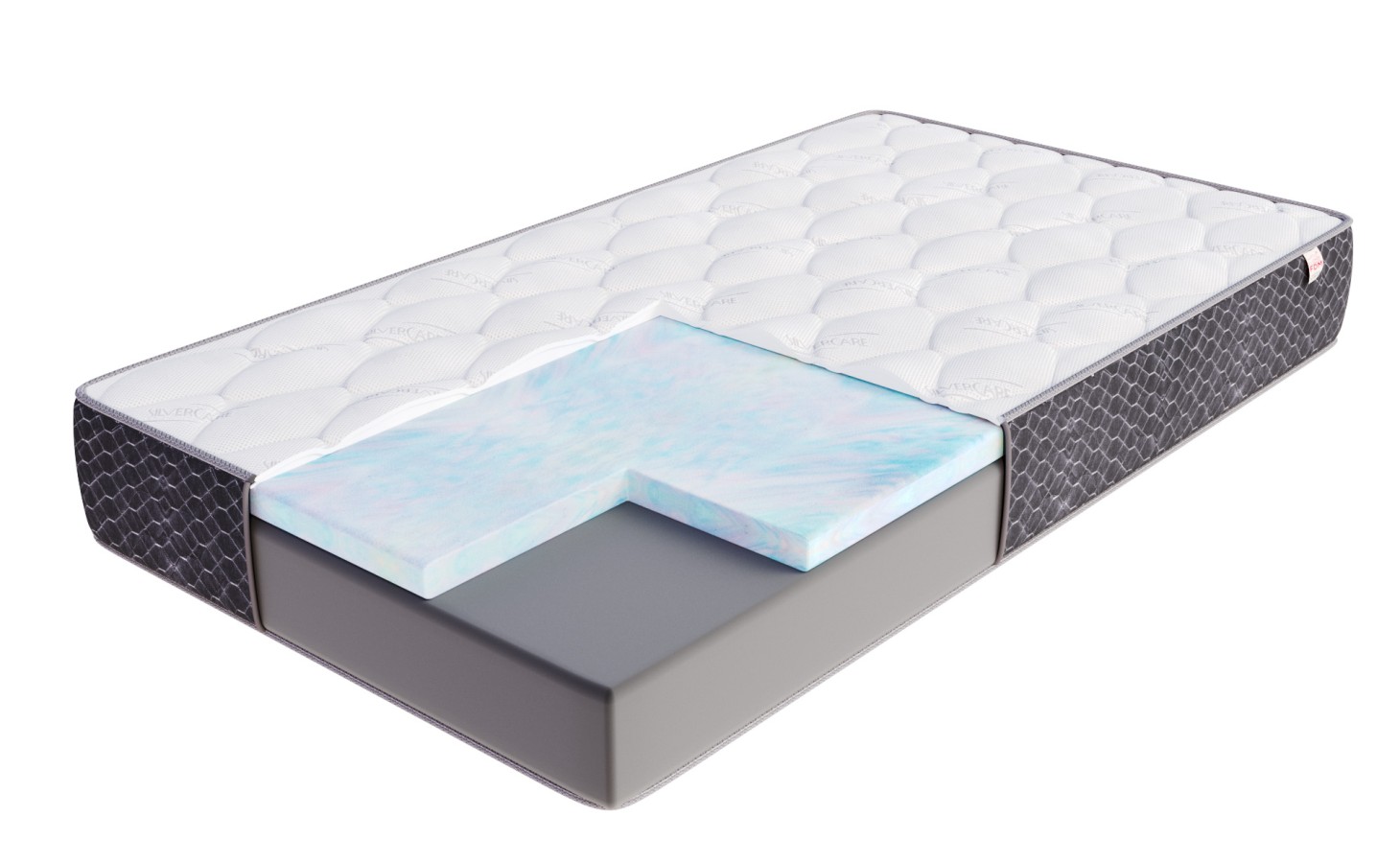 Materac piankowy MERIDO - 120 x 200 - H4 twardy / H5 bardzo twardy - 30 cm