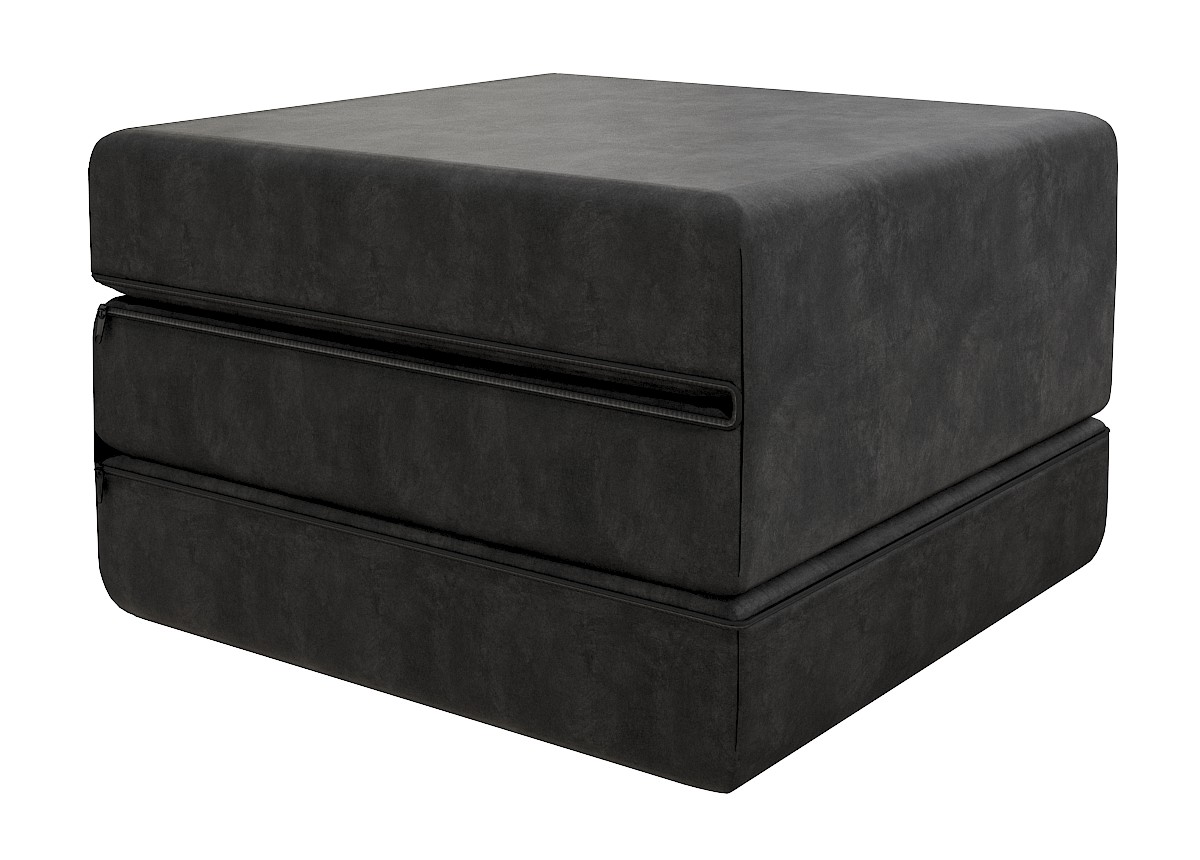 Materac turystyczny 80x200x14 rozkładany Kolor: Czarny