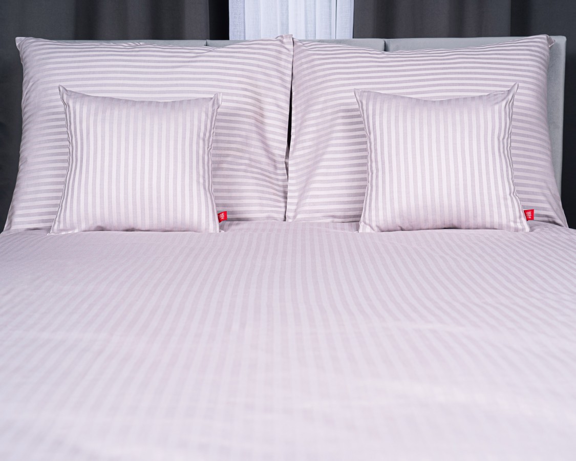 Pościel bawełniana 100% jasnoszara (komplet) poszwa + 2 poszewki 70x80 cm + 2 poszewki 40x40 cm Komplety pościeli: 200 x 220