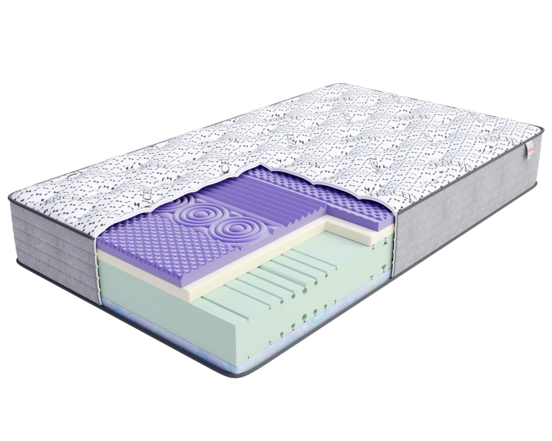 Materac piankowy BRILLANTE - 180 x 200 - H4 twardy / H3 średnio twardy - 26 cm