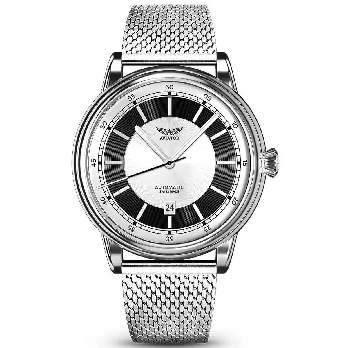Zegarek Męski Aviator Swiss Made V.3.32.0.247.5 Douglas Automatic