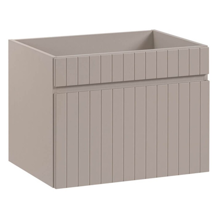 Szafka pod umywalkę 60cm 1 szuflada Kolekcja Iconic Cashmere Kaszmirowy Mat