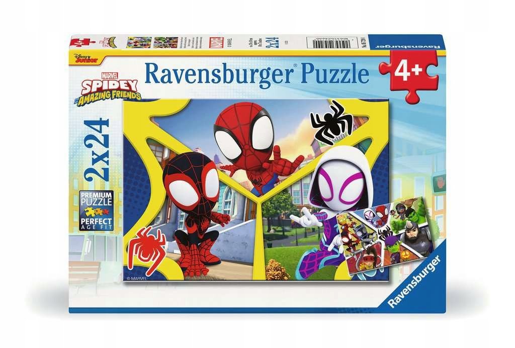 Ravensburger - Puzzle Spidey And Amazing Friends 2X24P