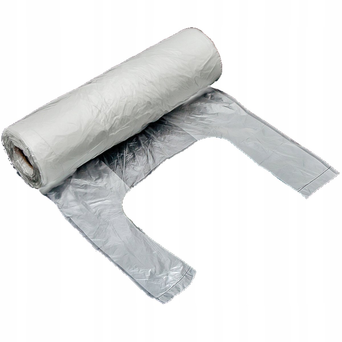 MOCNE REKLAMÓWKI WORECZKI TOREBKI FOLIOWE JEDNORAZOWE ROLCE ZRYWKI 120SZT