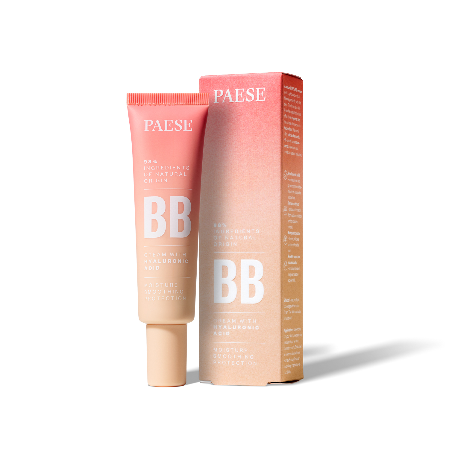 PAESE Krem BB 2,5 Nude 30ml