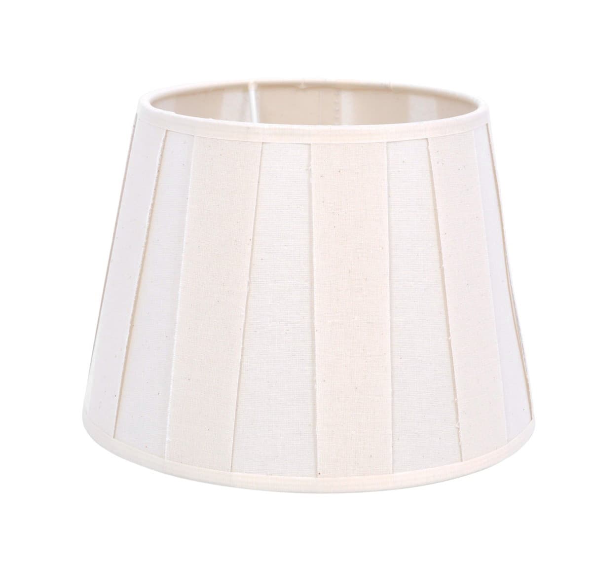 Kremowy abażur na lampkę, na żarówkę E27